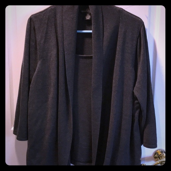 🌑MOONLIGHT BAY~~Open Sweater with top.  🌒 - Picture 1 of 5